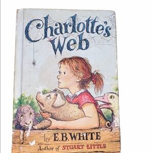 Charlottes Web vintage 1952 hardback book